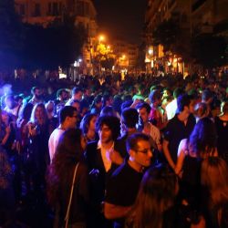 Fête de la musique à Beyrouth au Liban, le 21 juin 2016. PATRICK BAZ AFP